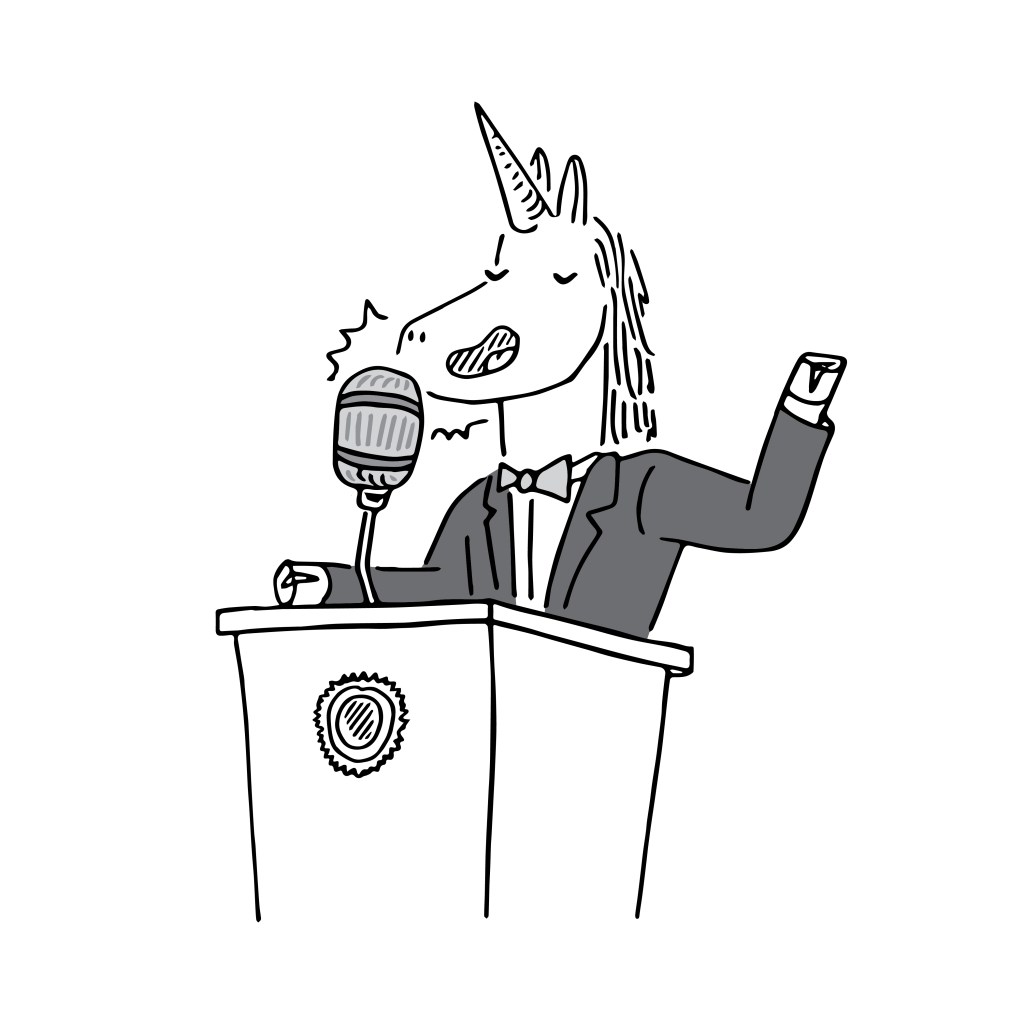 Illustration from Decoding the Unicorn: A New Look at Dag Hammarskjöld